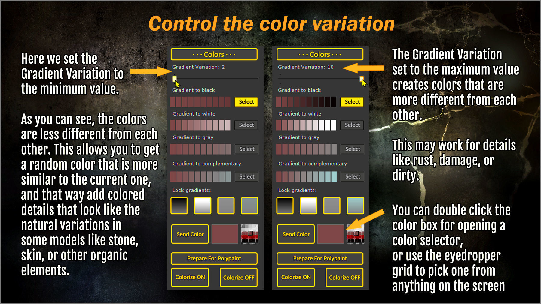 Easy Brush Variation ZBrush Plugin 3D model_7