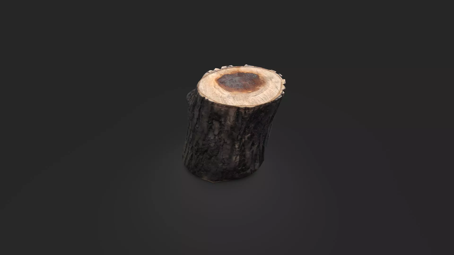 Low-poly Log Low-poly 3D model