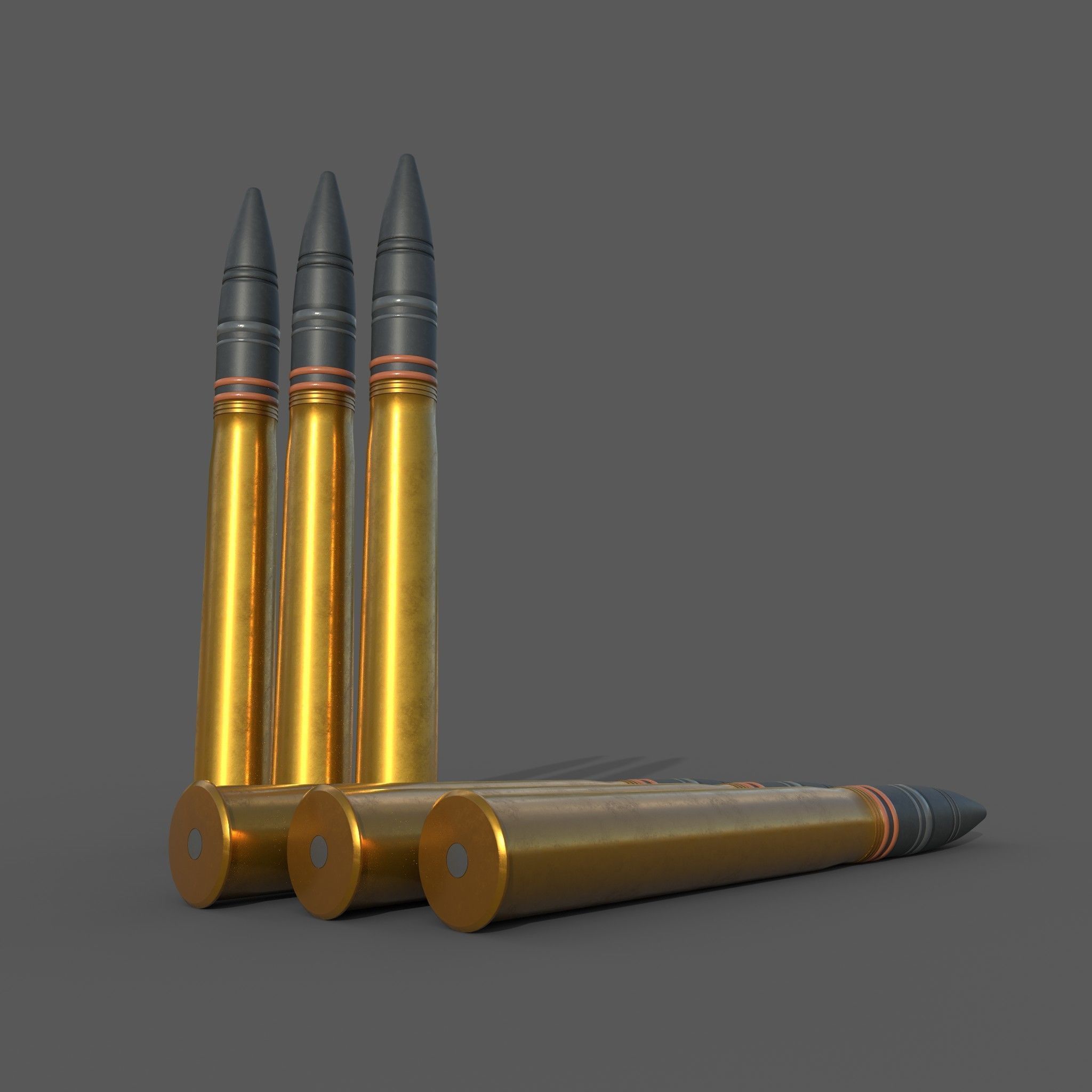 Projectile 85 mm 3D model_6