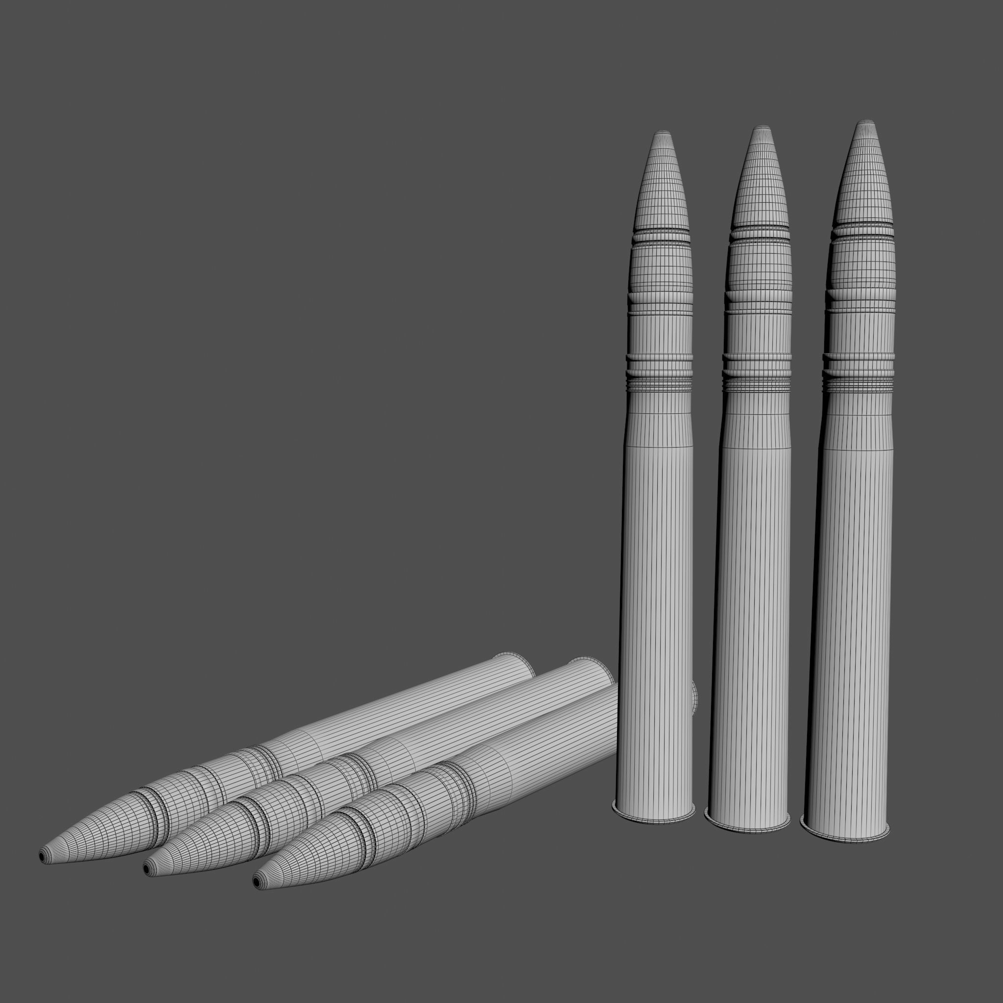 Projectile 85 mm 3D model_11
