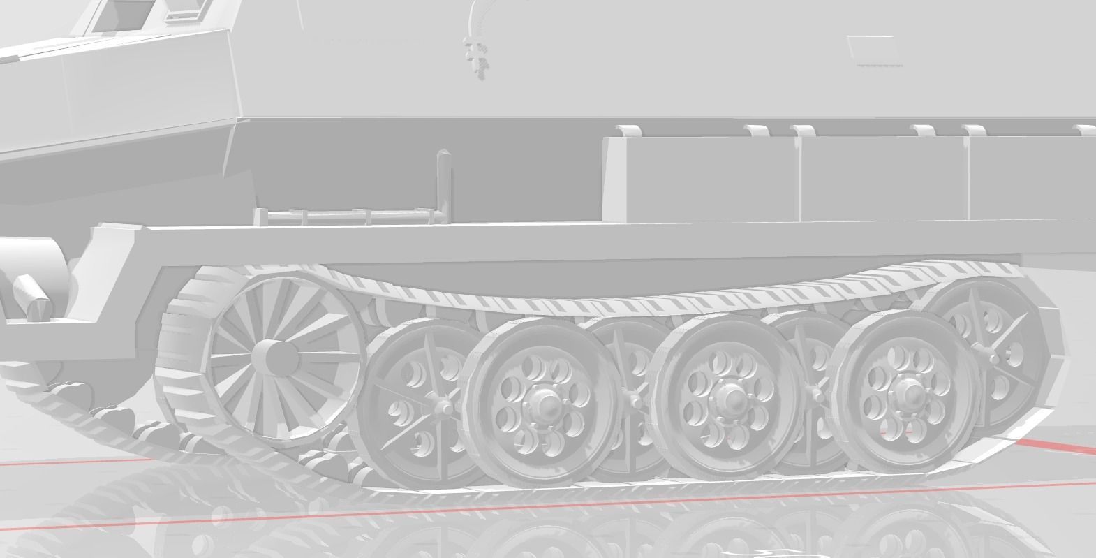 SdKfz 251 Stummel 3D print model_6