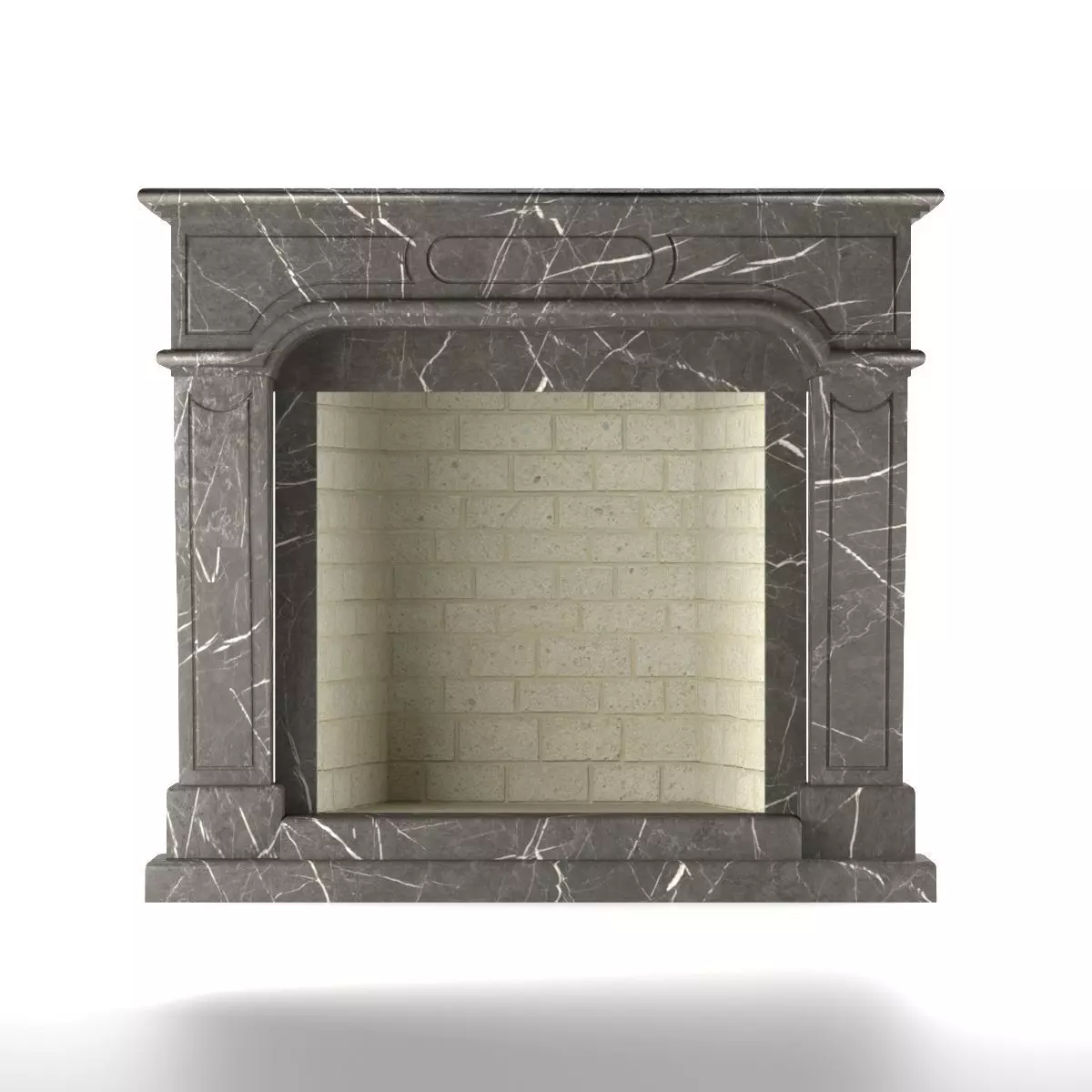 Fireplace 3D model_0