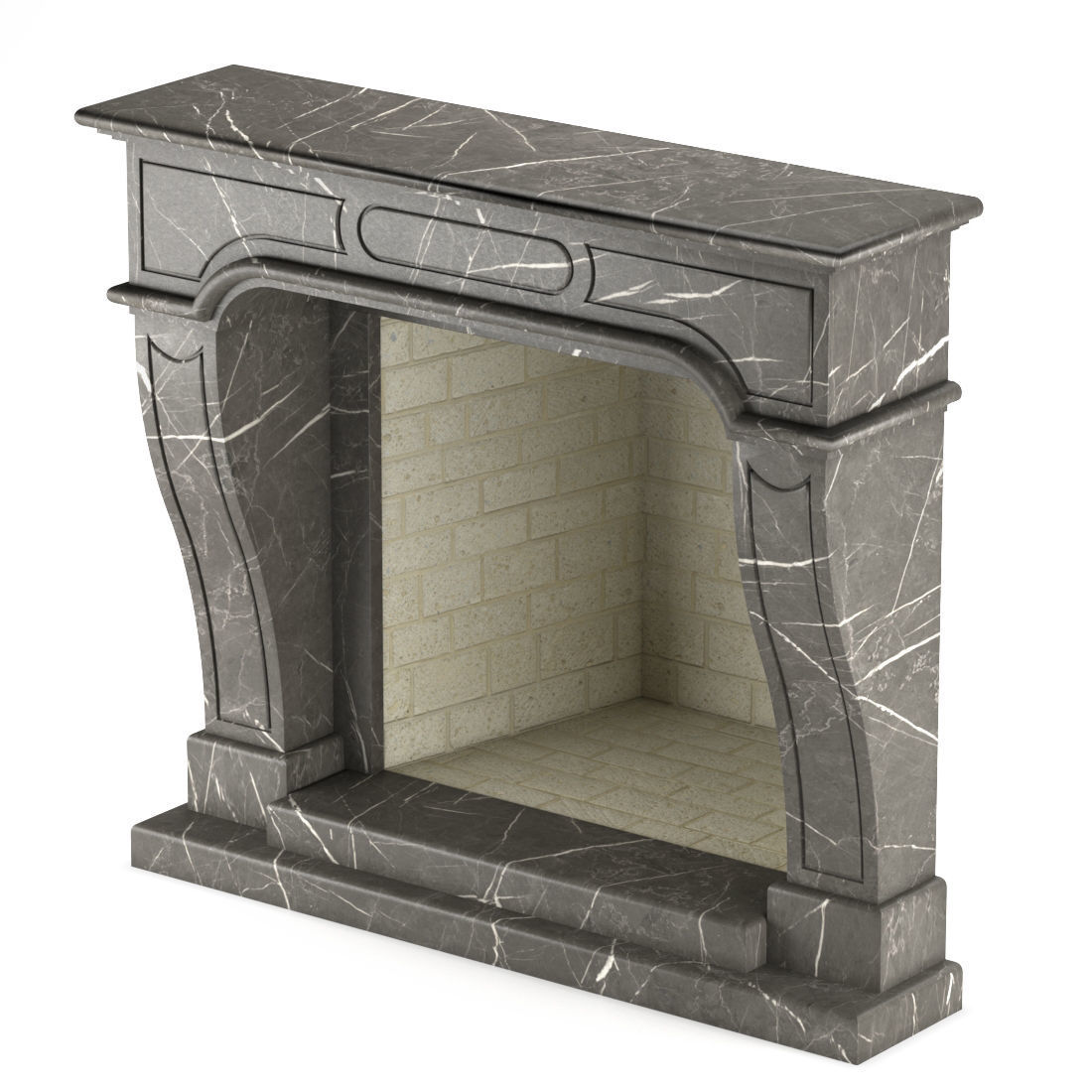 Fireplace 3D model_4