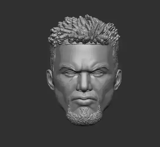 Jace Fox Unmasked Batman - Headsculpt for Action Figures