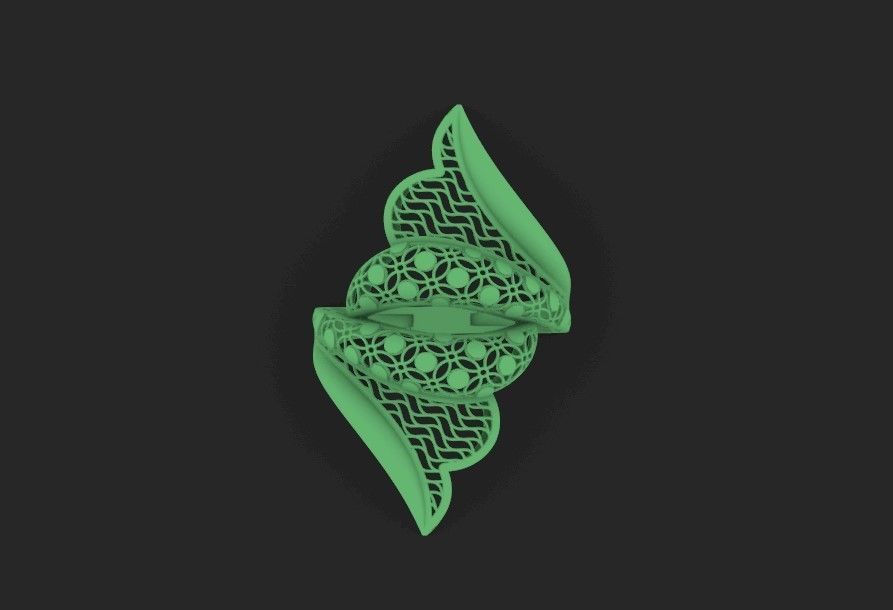 ring fusion 3D print model_2