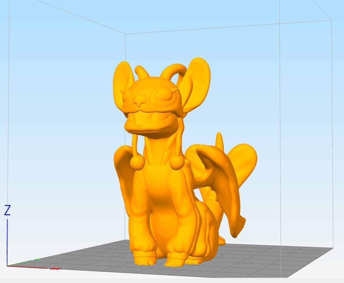 Light Fury 3D model 3D printable | CGTrader