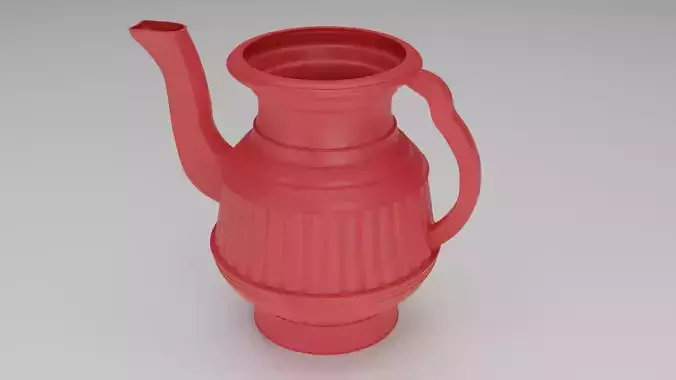 Pakistan Indian Desi Lota Bathroom Free 3D model