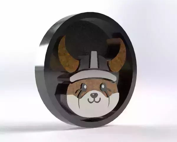 FLOKI 3D Part STL and IGES 3D print model