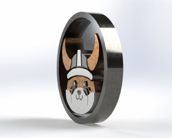 FLOKI 3D Part STL and IGES 3D print model 3D print model_9