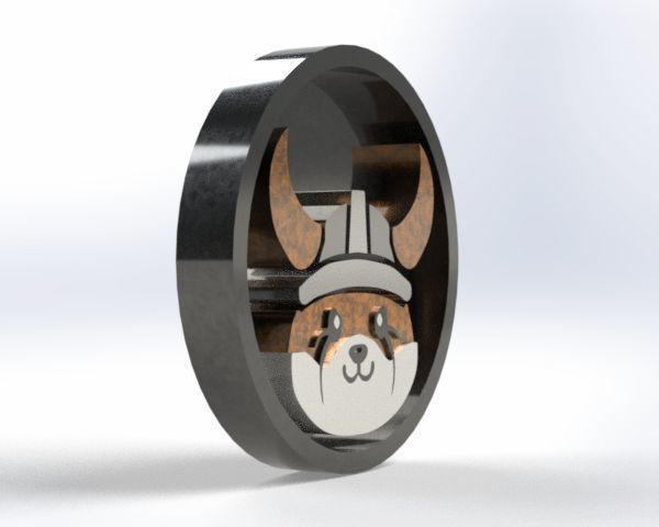 FLOKI 3D Part STL and IGES 3D print model 3D print model_3