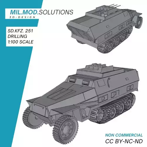SdKfz 251 Drilling
