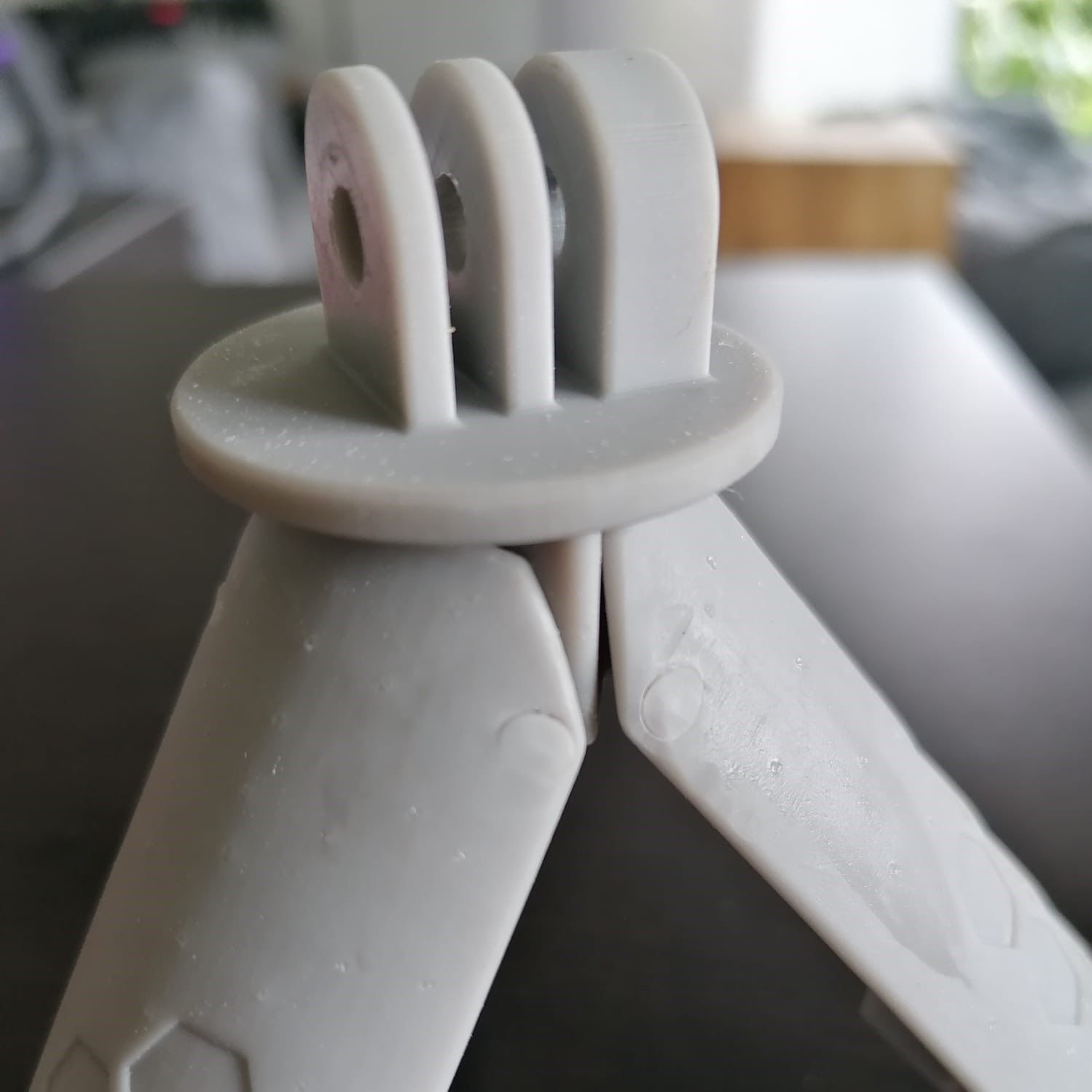 Tripot for Gopro 3D print model_3