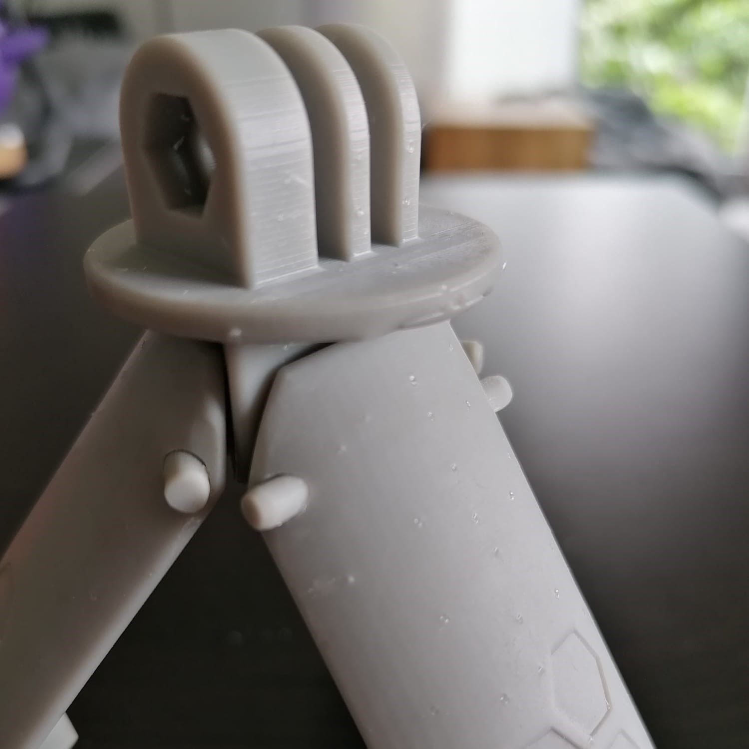 Tripot for Gopro 3D print model_4