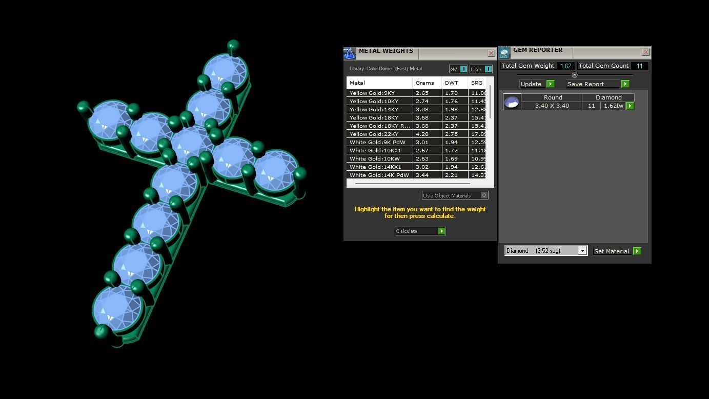 Cross Pendant Tiffany 3D print model_5