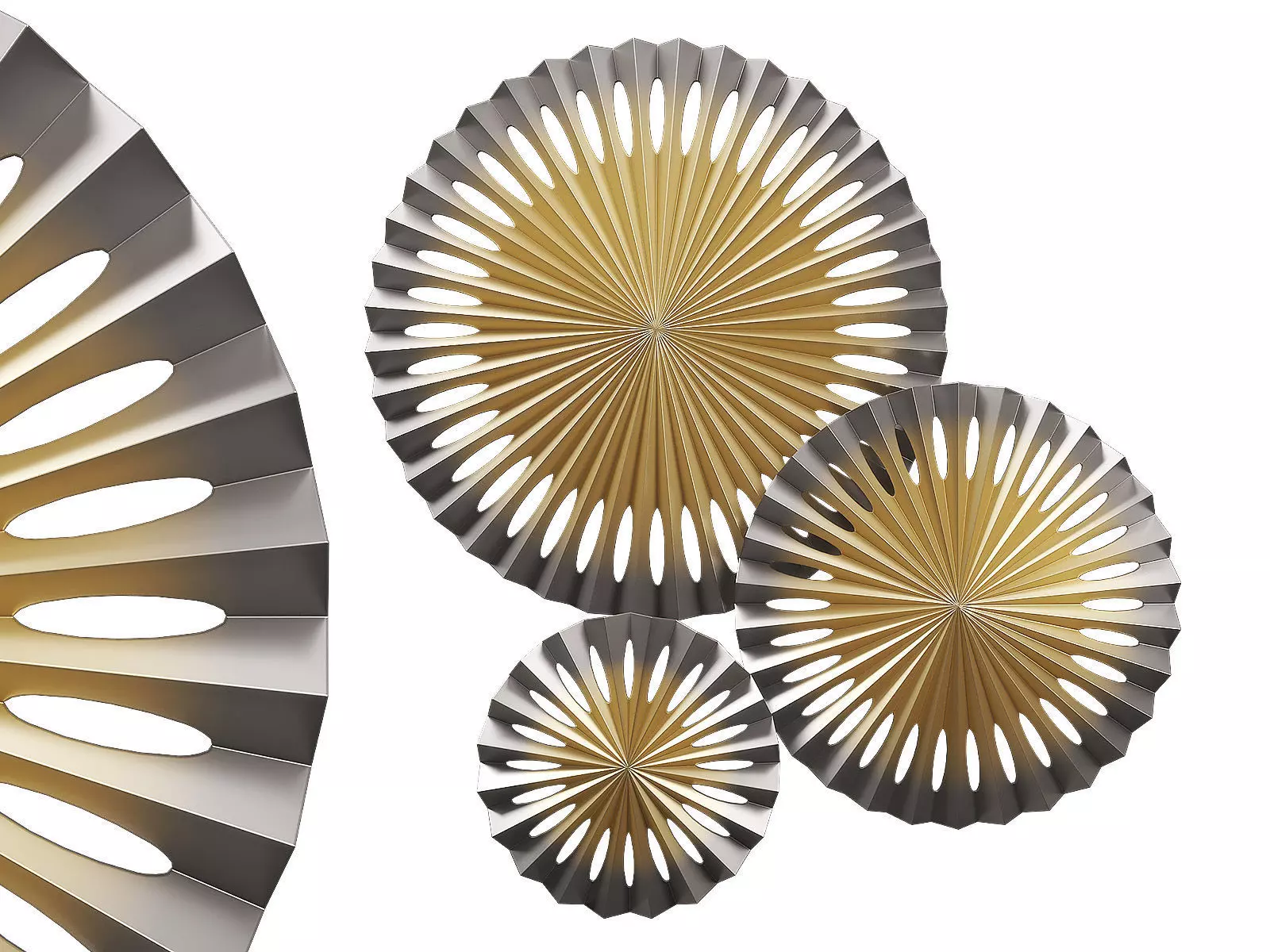 Kourt panel set 3D model_0