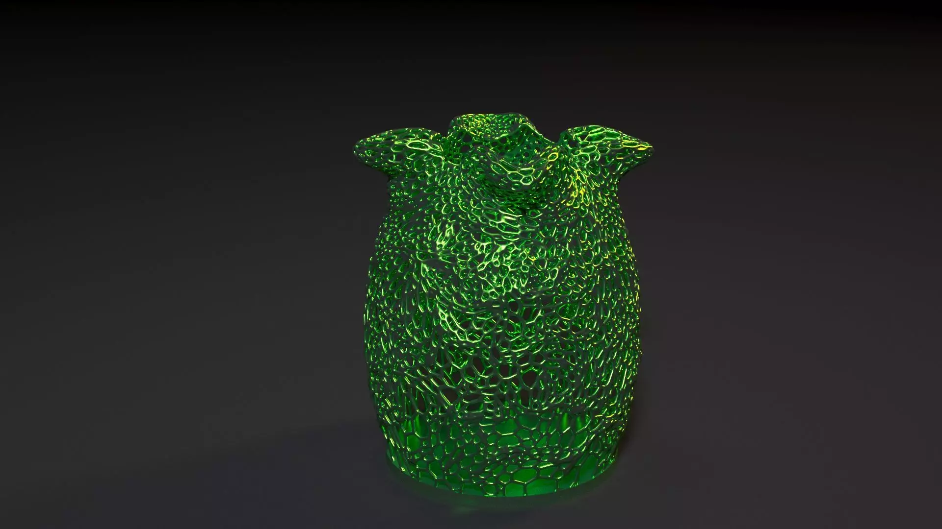 Alien egg vase 3D print model