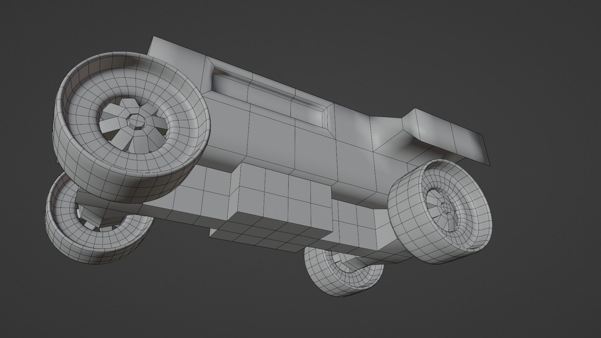 Martian Rover Low-poly 3D model_21