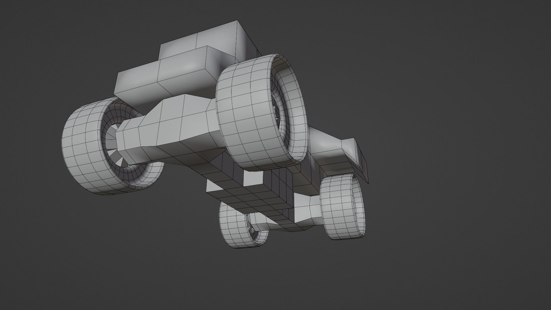 Martian Rover Low-poly 3D model_22