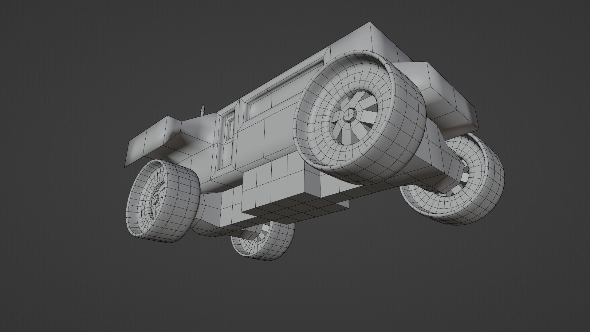 Martian Rover Low-poly 3D model_23