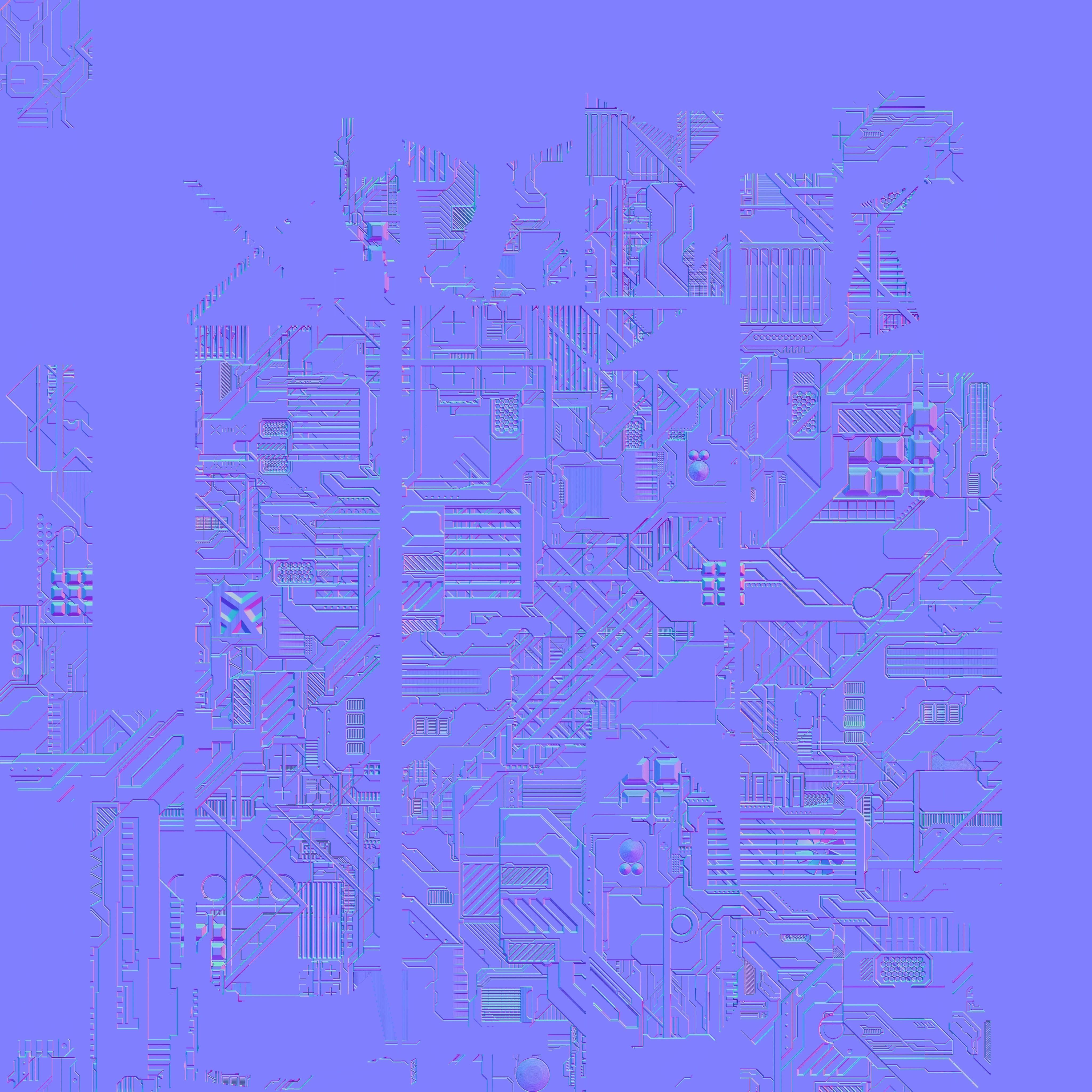 Martian Rover Low-poly 3D model_2