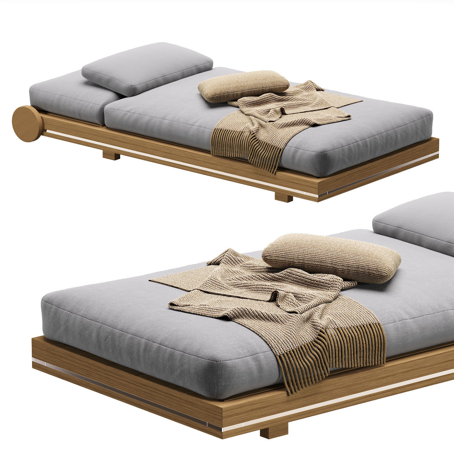 Portofino Sun Lounger by Blanche 3D model_4