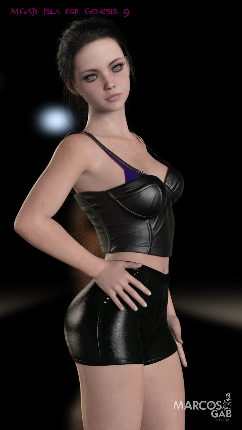 MGAB Isla for Genesis 9 3D model_17