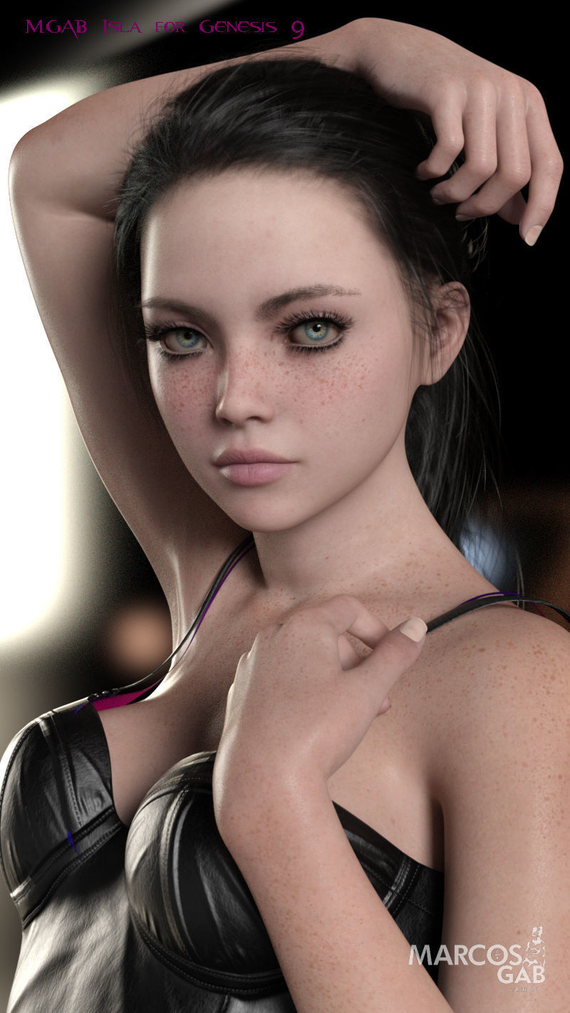 MGAB Isla for Genesis 9 3D model_3