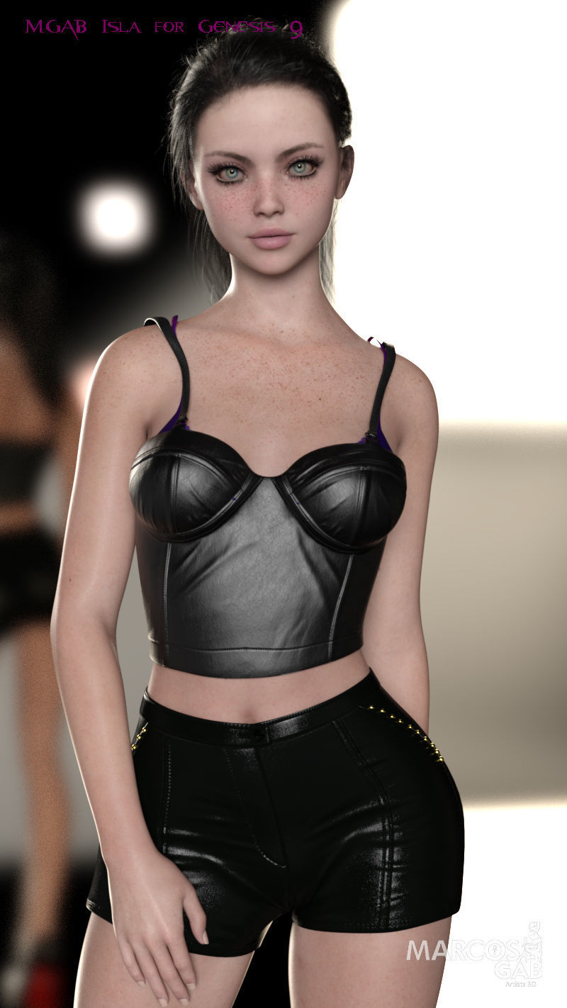 MGAB Isla for Genesis 9 3D model_11