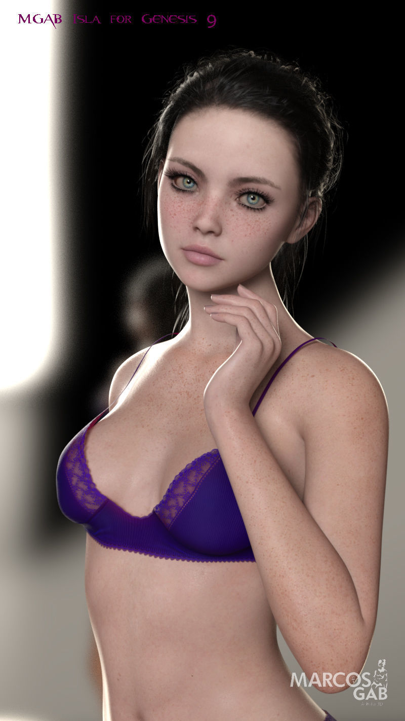 MGAB Isla for Genesis 9 3D model_12