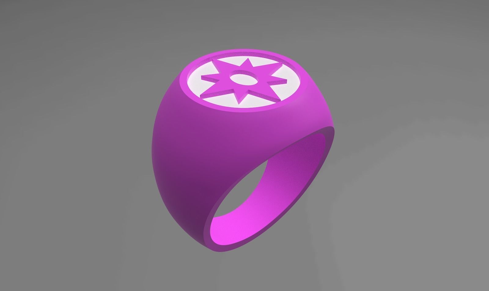Lantern Corps Rings PACK - 3D Print 3D print model_25