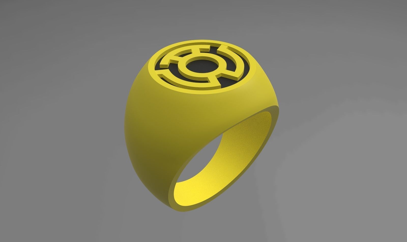 Lantern Corps Rings PACK - 3D Print 3D print model_5