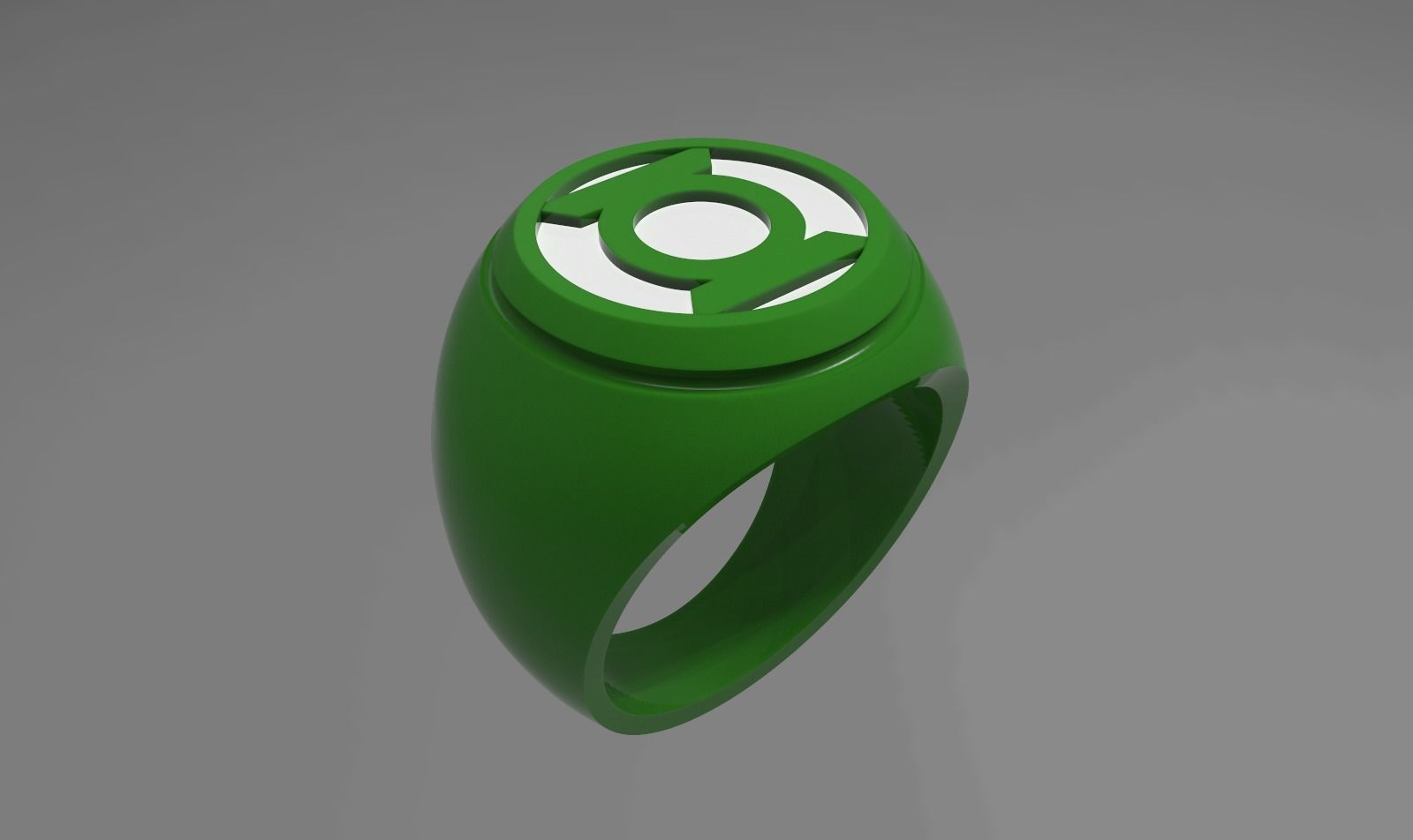 Lantern Corps Rings PACK - 3D Print 3D print model_3