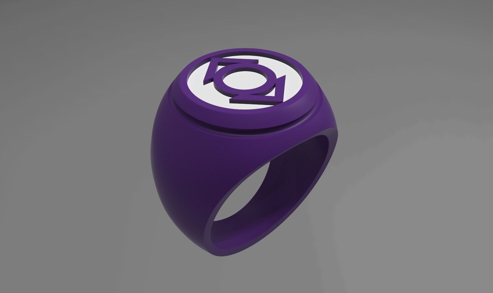 Lantern Corps Rings PACK - 3D Print 3D print model_31