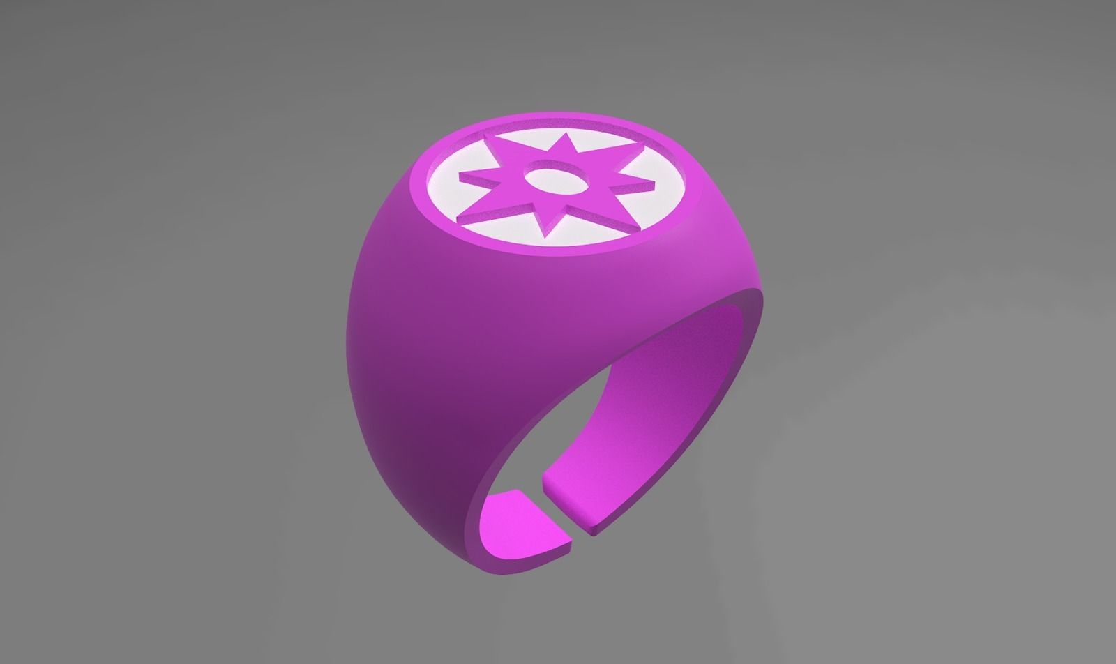 Lantern Corps Rings PACK - 3D Print 3D print model_26
