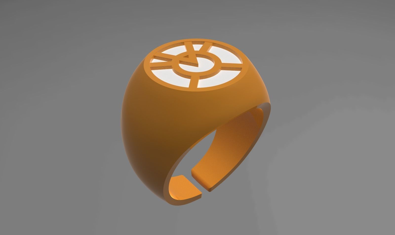 Lantern Corps Rings PACK - 3D Print 3D print model_22