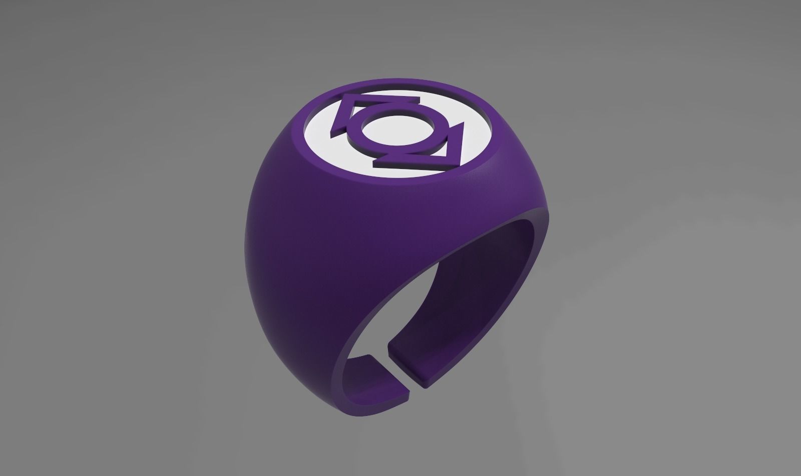 Lantern Corps Rings PACK - 3D Print 3D print model_30