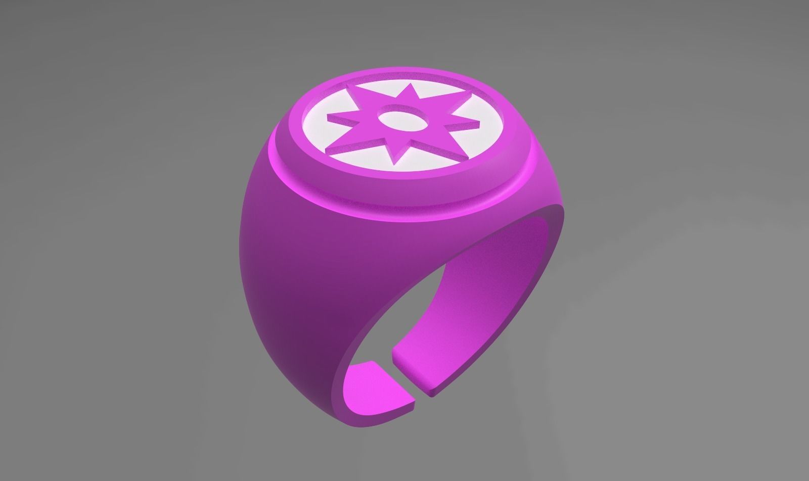 Lantern Corps Rings PACK - 3D Print 3D print model_28