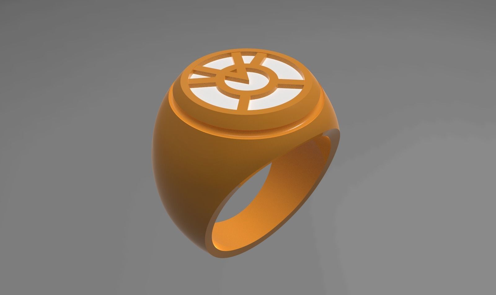 Lantern Corps Rings PACK - 3D Print 3D print model_23