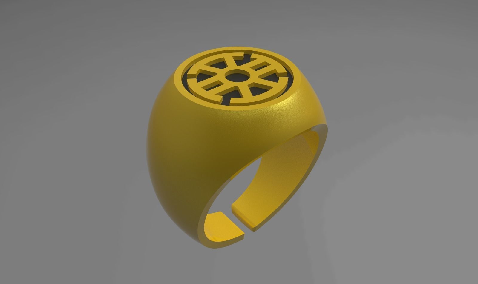 Lantern Corps Rings PACK - 3D Print 3D print model_10