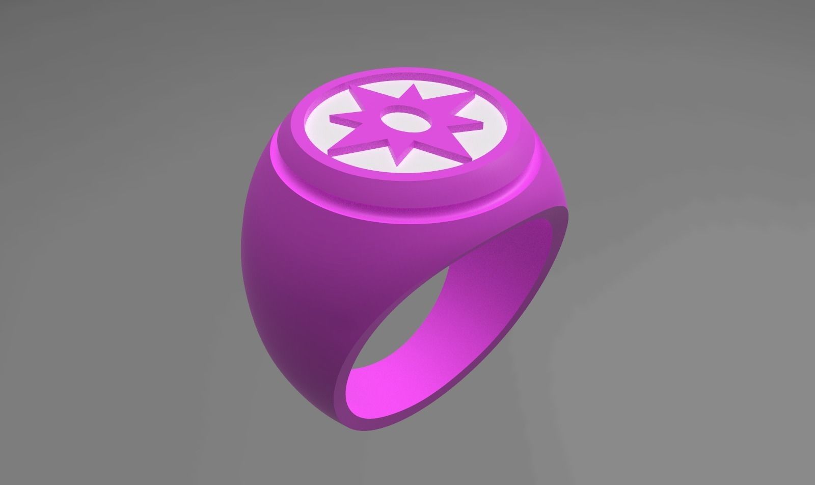 Lantern Corps Rings PACK - 3D Print 3D print model_27