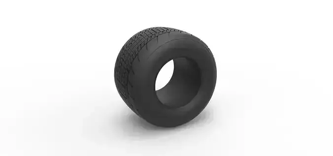 Dirt Sprint racing tire 19 Scale 1 to 25