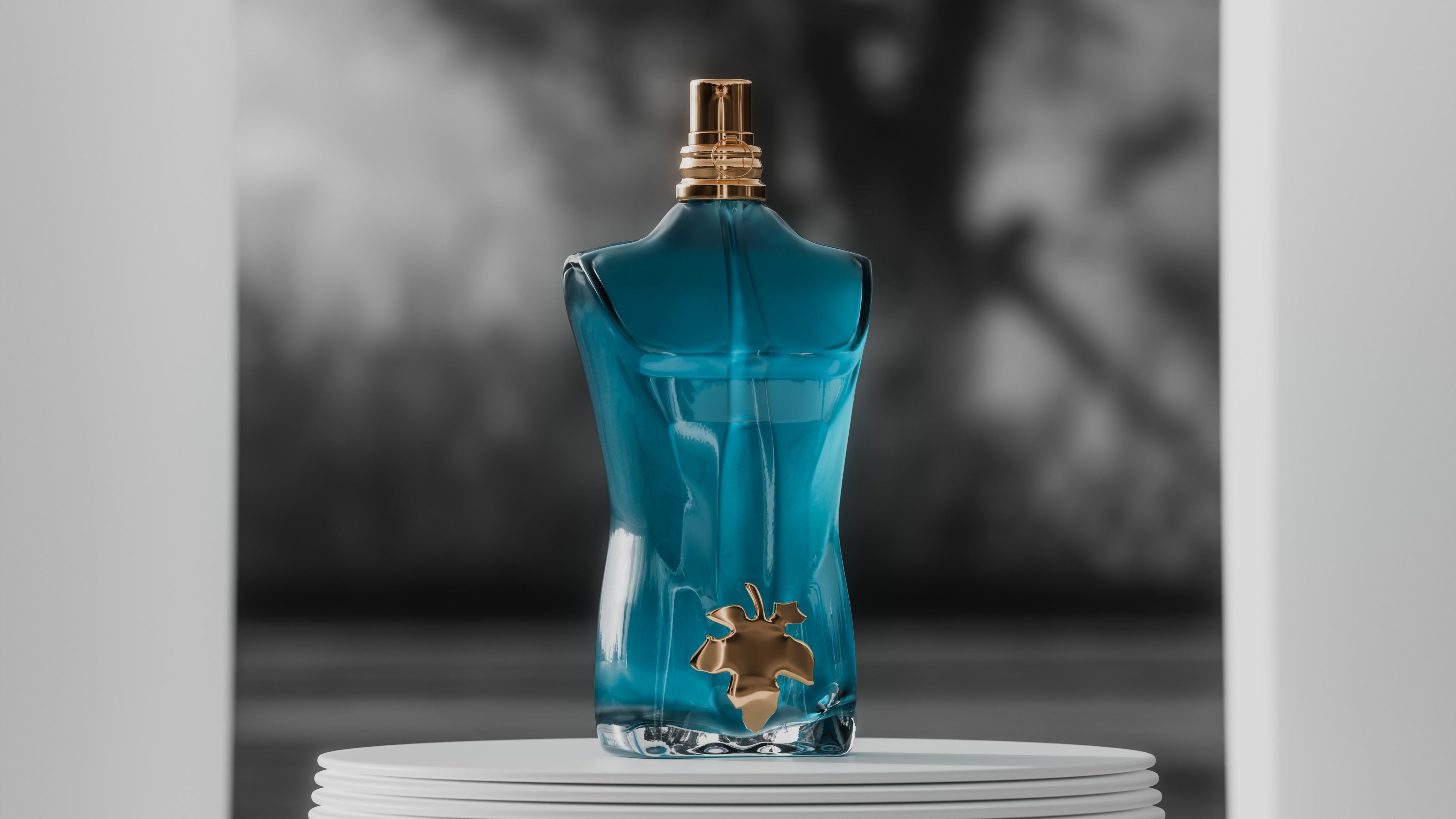 Jean Paul Gaultier - Le Beau Perfume Bottle 3D model_1