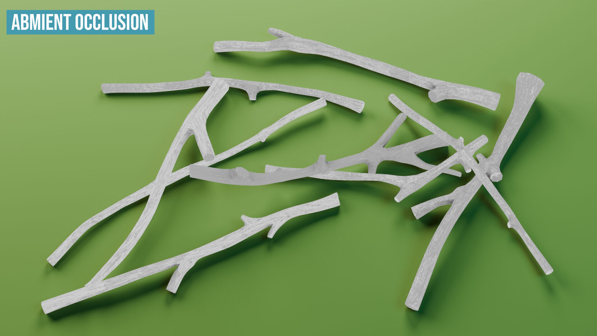 Sticks Free 3D model_27