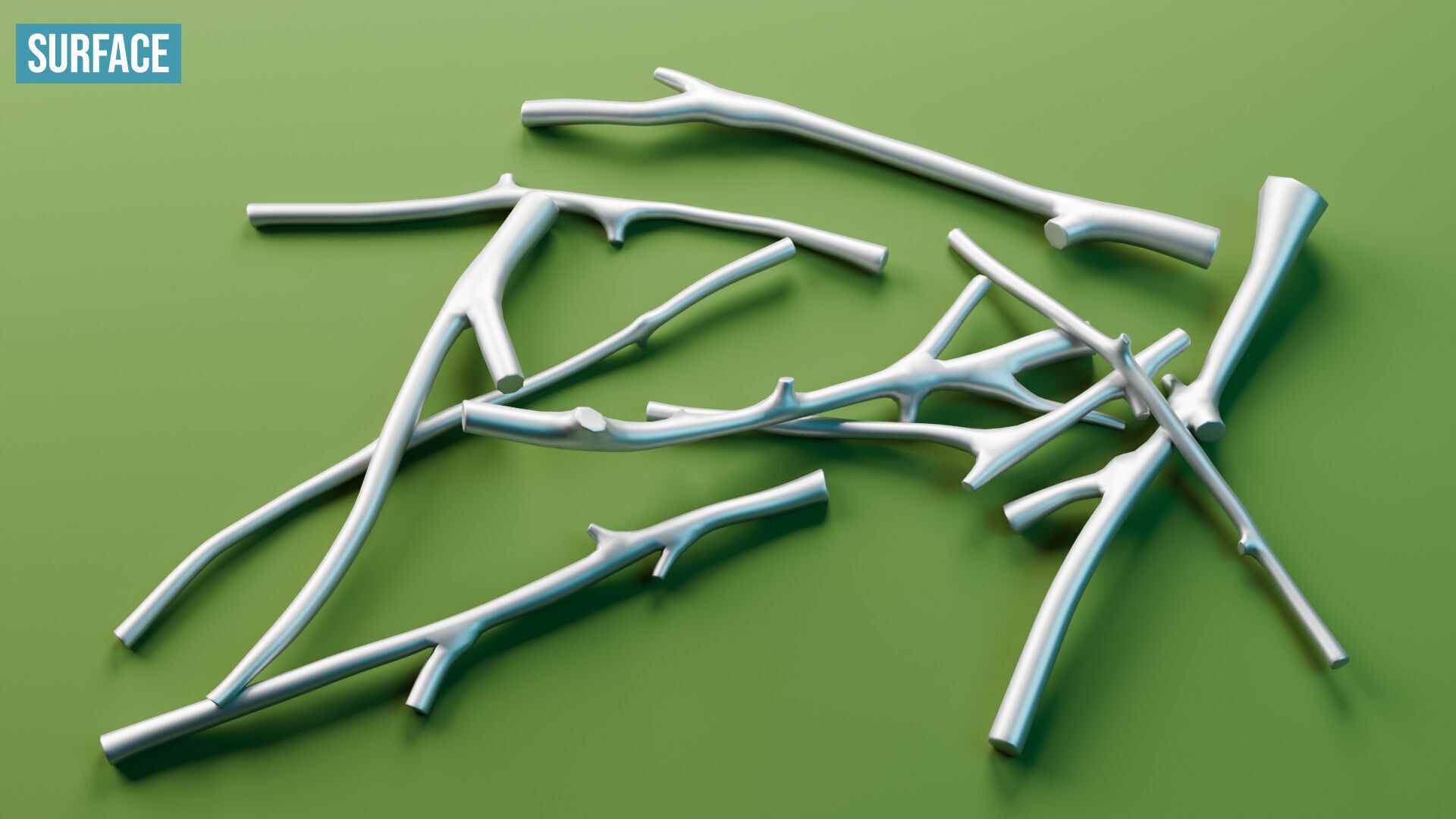 Sticks Free 3D model_11