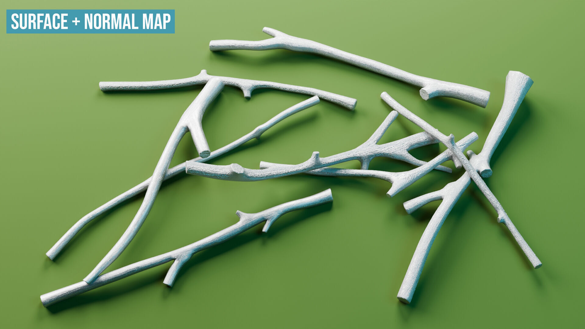 Sticks Free 3D model_16