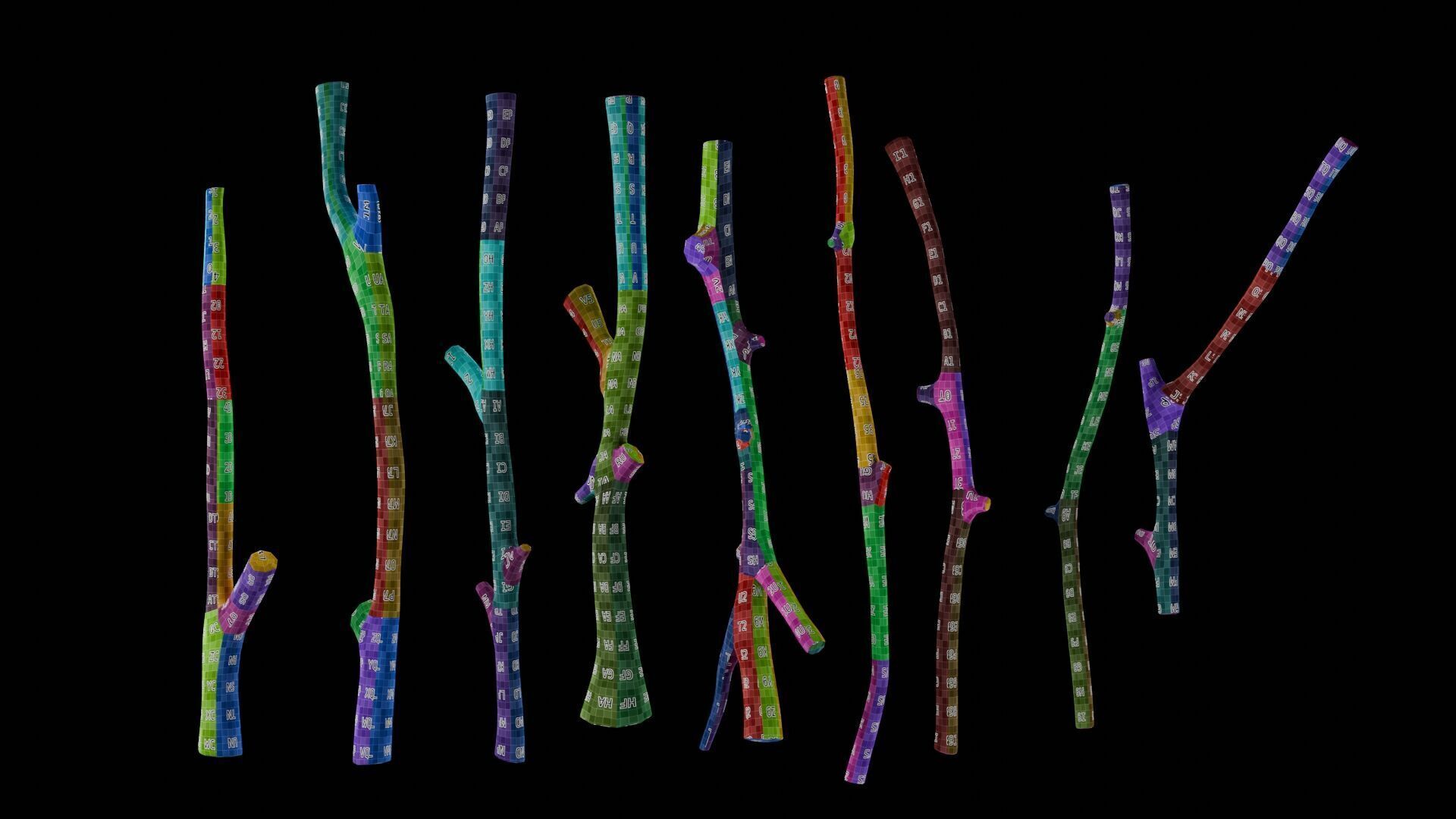 Sticks Free 3D model_25