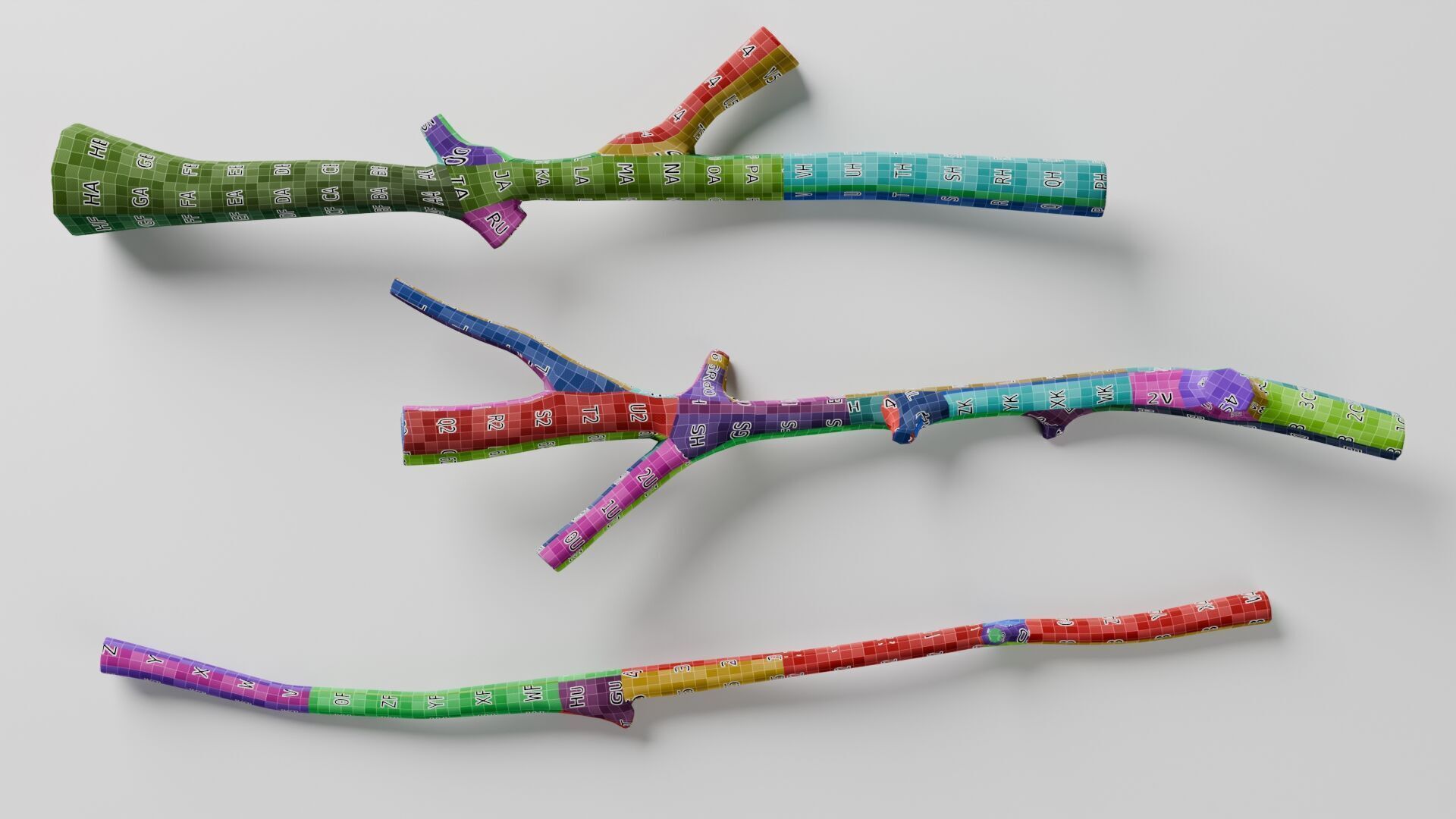 Sticks Free 3D model_23