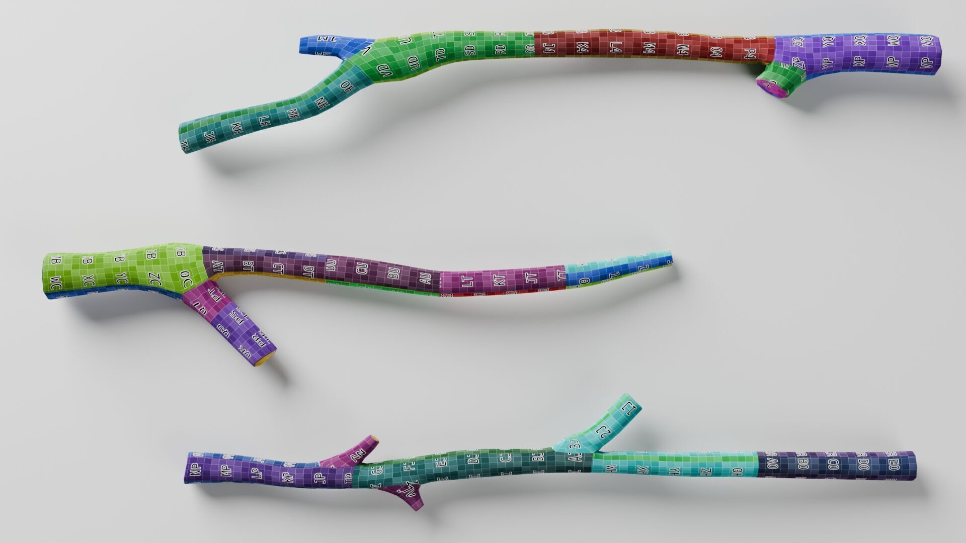 Sticks Free 3D model_22