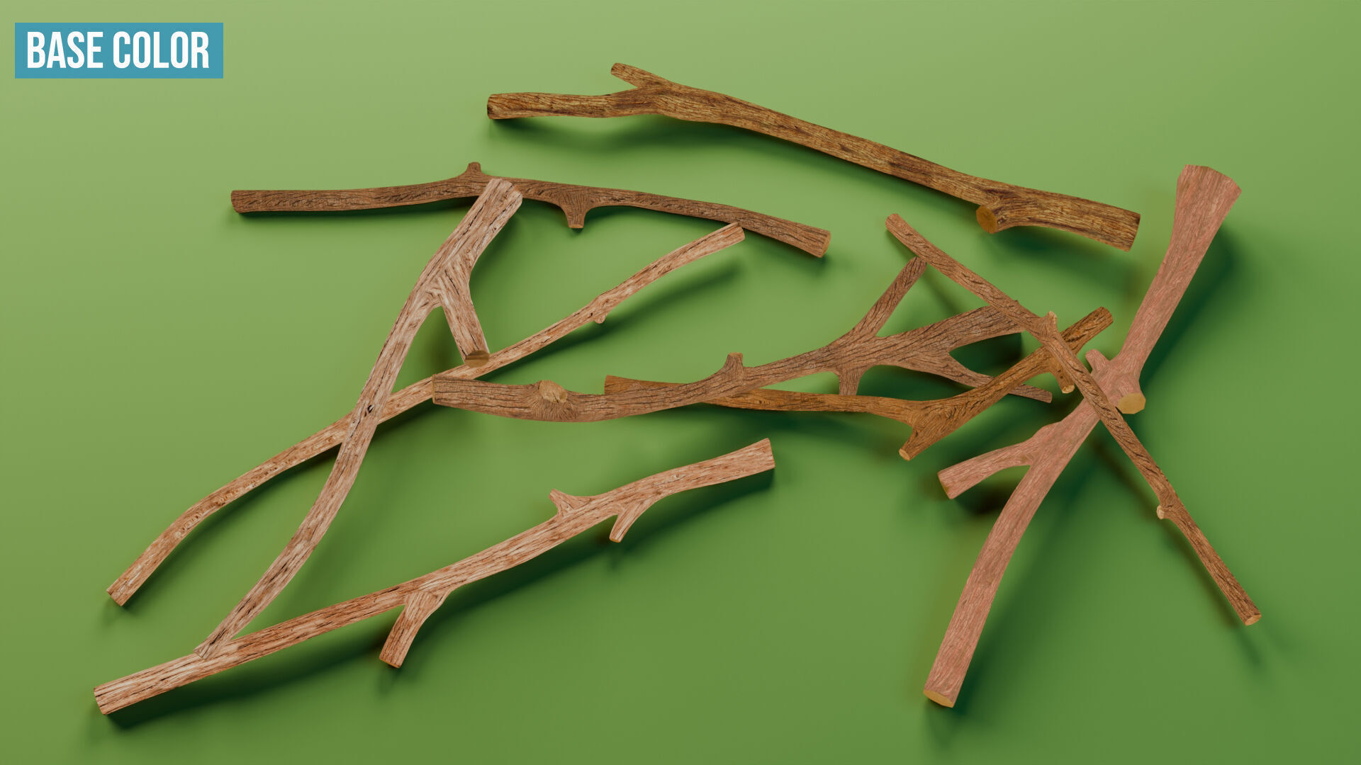 Sticks Free 3D model_26