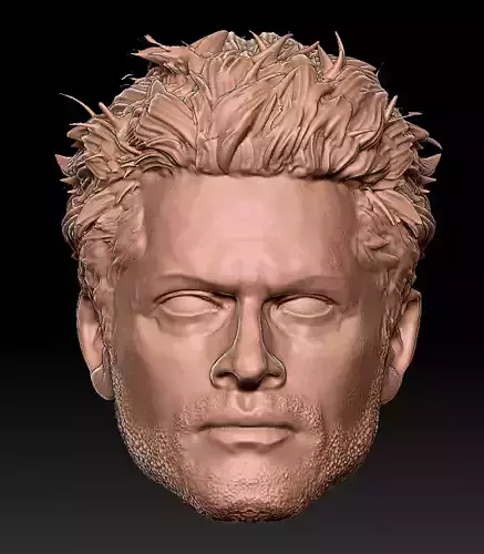 MIsha-migo bust of man
